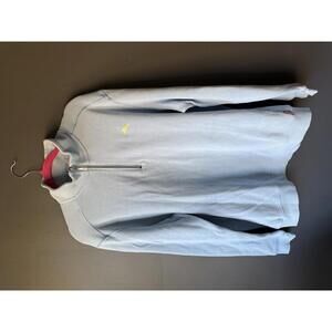 Tommy Bahama Men's Light Blue Quarter-Zip Sweatshirt